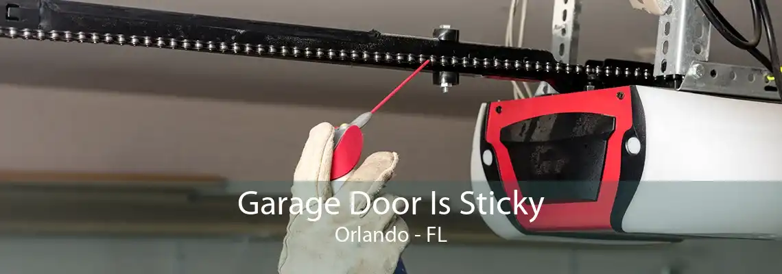 Garage Door Is Sticky Orlando - FL