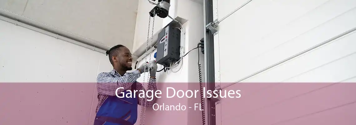 Garage Door Issues Orlando - FL