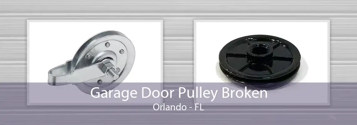 Garage Door Pulley Broken Orlando - FL